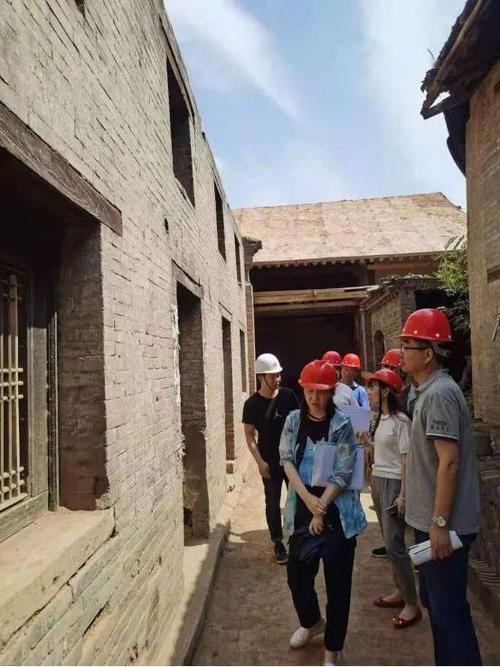 省文物建筑保护研究院对义马石佛村李家大院保护修缮工程进行施工安全